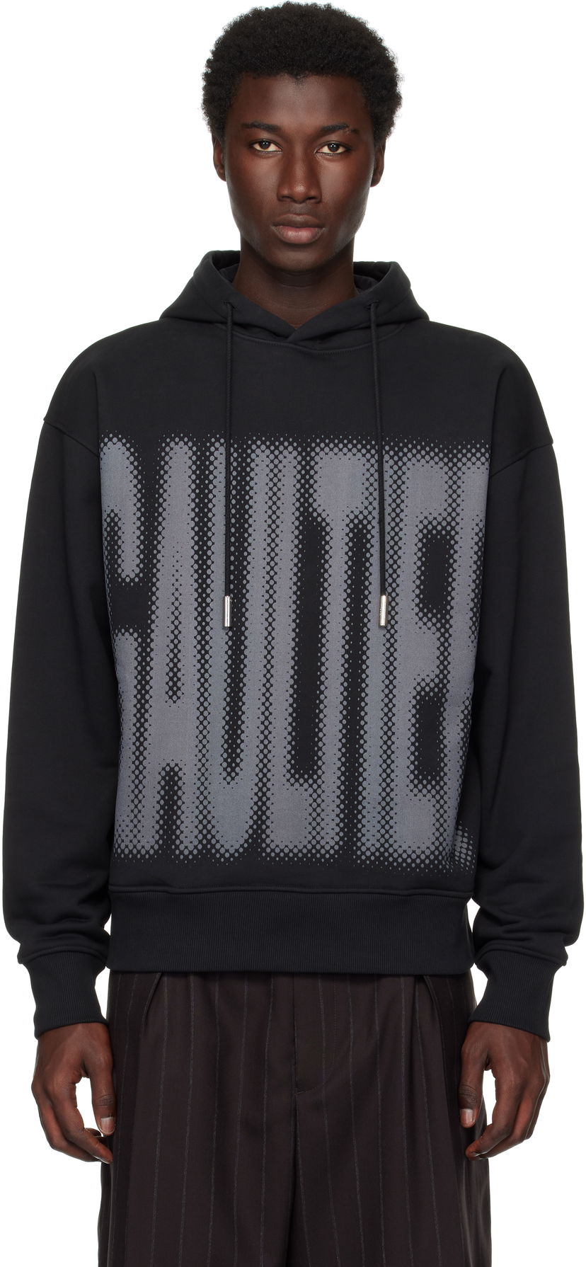 Huppari Jean Paul Gaultier Jean Paul Gaultier 'The Gaultier' Hoodie Musta | 25/03-W-TO299-J003-0004