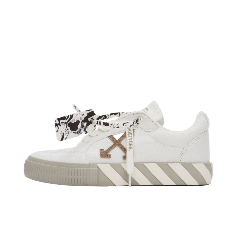 Tennarit ja kengät Off-White Vulcanized Eco Canvas W Valkoinen | OMIA085F21FAB0010161