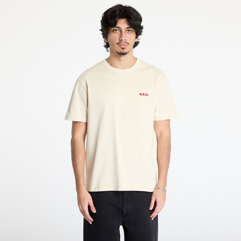 T-paita A.P.C. A.P.C. Boxy Petit VPC T-Shirt Beige | COHBQ-H26391 BLG