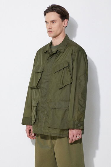 Takki Engineered Garments Engineered Garments BDU Oversize Jacket Vihreä | OR177.KD001, 3