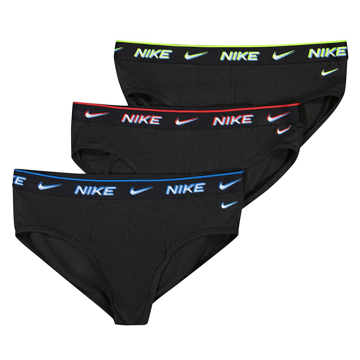 Alusvaatteet ja sukat Nike Everyday Briefs 3-pack Musta | 0000KE1006, 1
