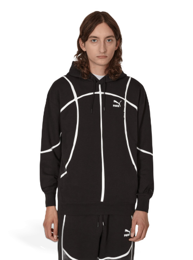 Huppari Puma Joshua Vides x Hooded Sweatshirt Musta | 535433-01