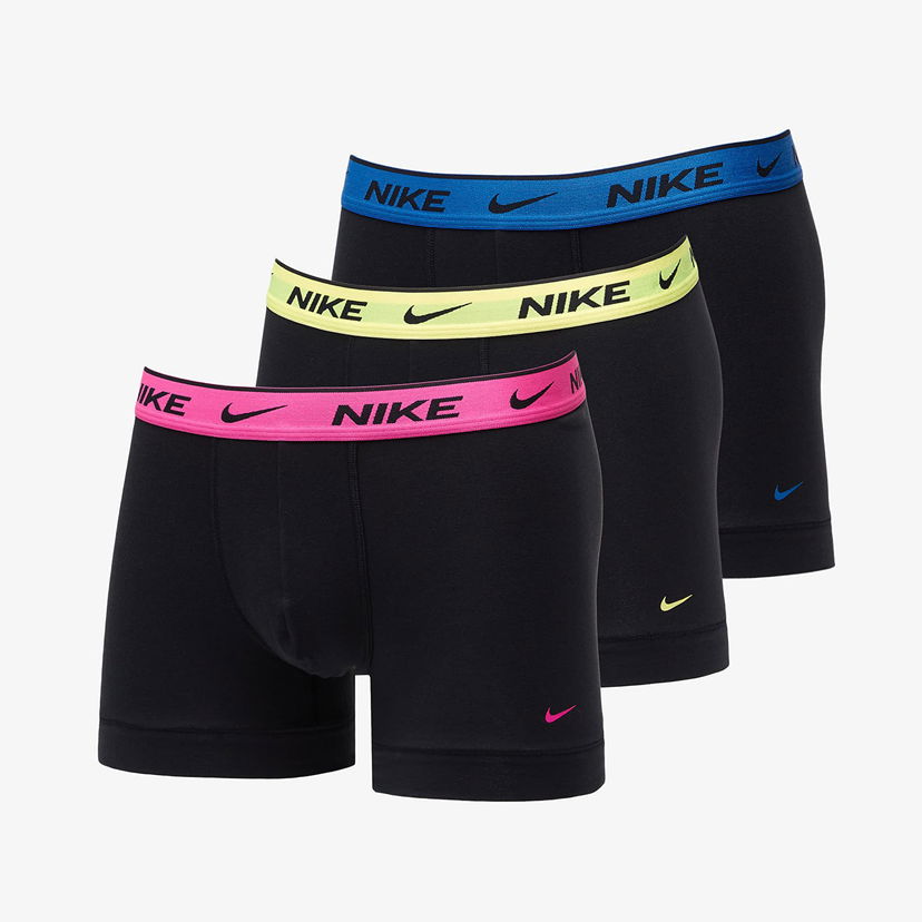 Alusvaatteet ja sukat Nike Dri-FIT Everyday Cotton Stretch Trunk 3-Pack Musta | 0000KE1008-MT3