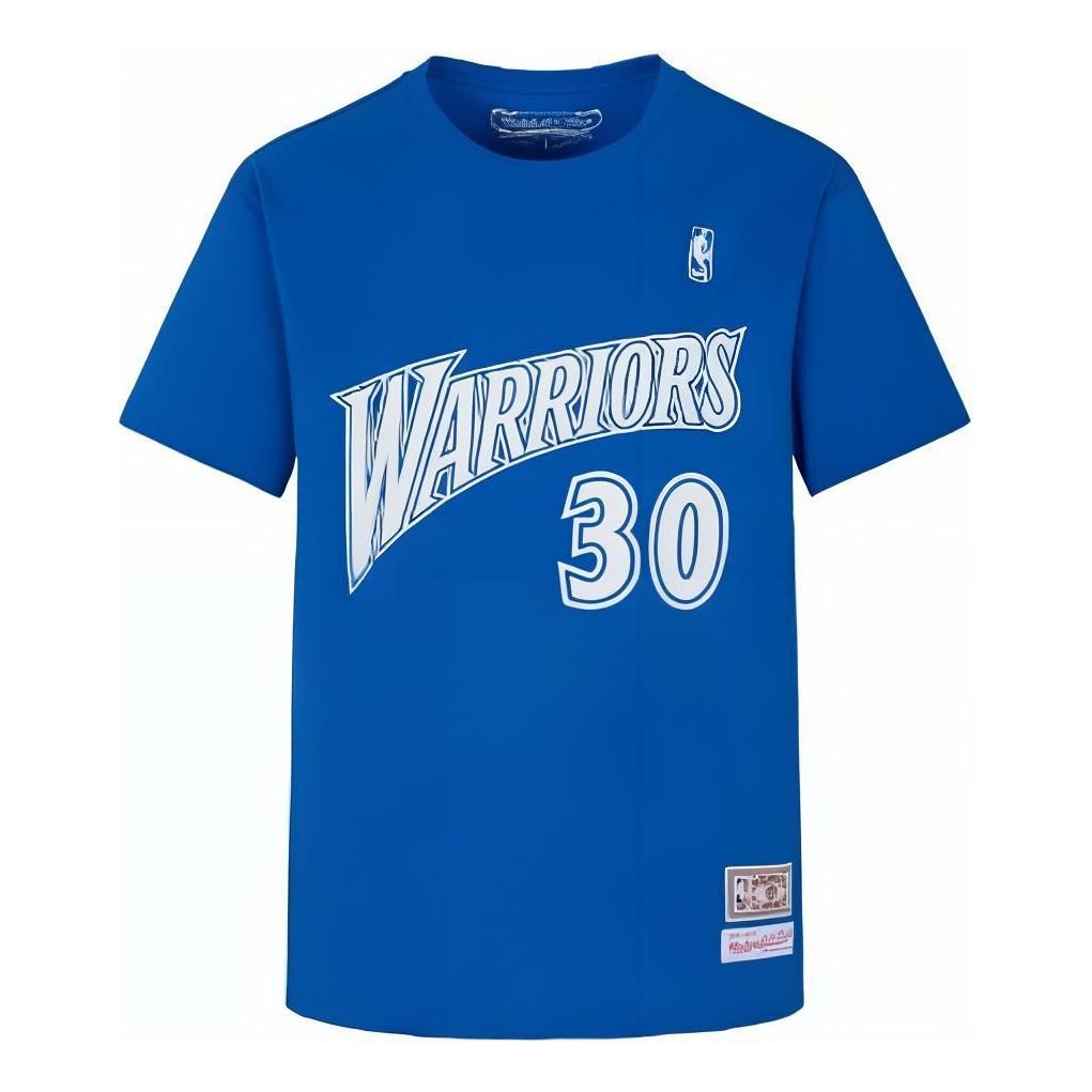 T-paita Mitchell & Ness Mitchell & Ness NBA Golden State Warriors Stephen Curry Number 30 T-Shirt Sininen | MNJYSST230133-ROYAL, 0