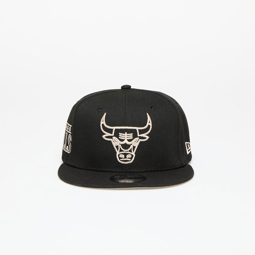 Korkki New Era Chicago Bulls NBA Wordmark Cap 9FIFTY Musta | 60580812