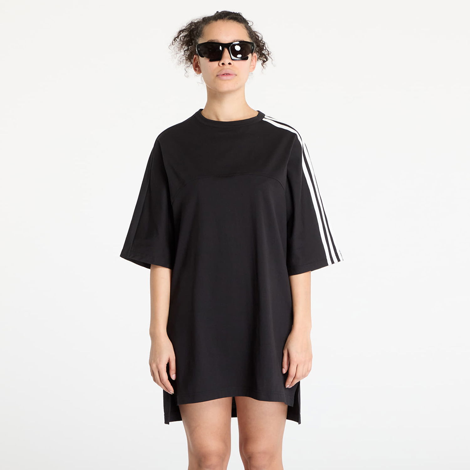 Mekko Y-3 Y-3 3-Stripes Short Sleeve T-Shirt Dress Musta | JN4986, 0