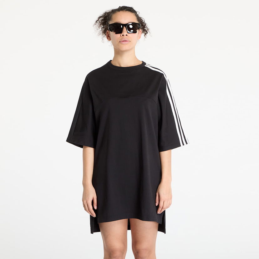 Mekko Y-3 Y-3 3-Stripes Short Sleeve T-Shirt Dress Musta | JN4986