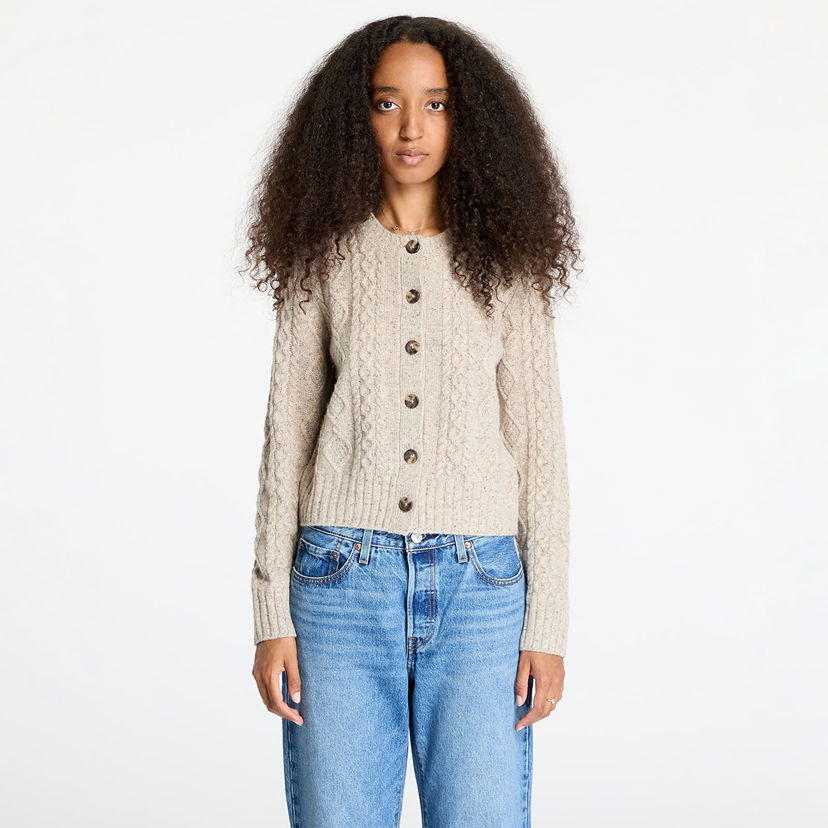 Villapaita Levi's Primrose Cable Cardigan Beige Beige | A8920-0004