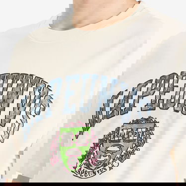 T-paita AAPE by A Bathing Ape AAPE College Theme T-Shirt, Size Large Valkoinen | AAPTEM1626XX-IVO, 5