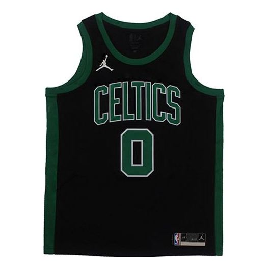Jersey Jordan Jordan NBA Boston Celtics Tatum #0 Fan Jersey Musta | CV9470-011