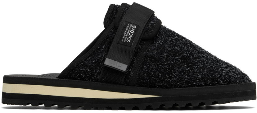 Vaatteet SUICOKE Suicoke ZAVO-HSPDab Slippers Musta | OG-072HSPDab