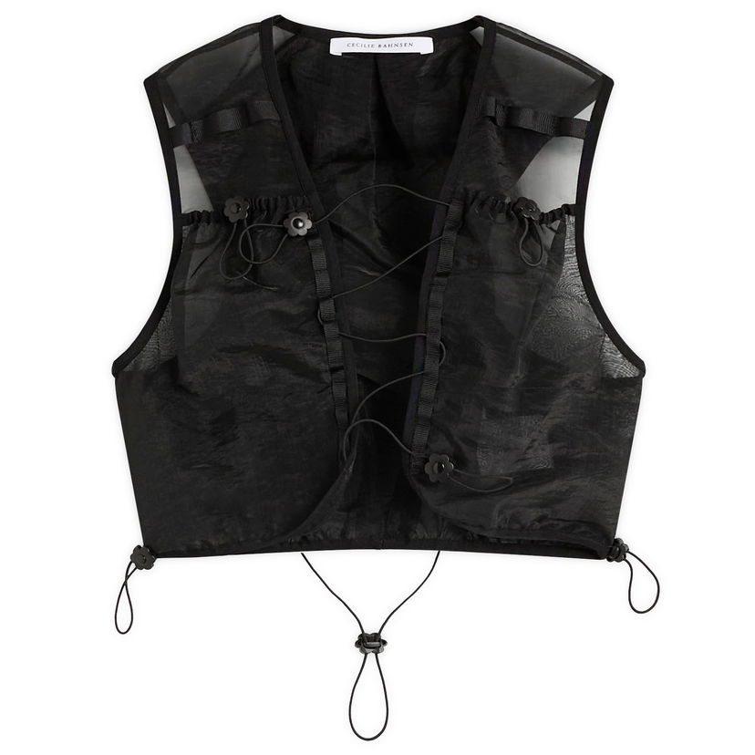 Liivi Cecilie Bahnsen Cecilie Bahnsen Bona Running Vest Musta | 325RTW15004