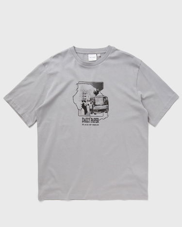 T-paita DAILY PAPER Place of Origin Tee Harmaa | 2413010, 0