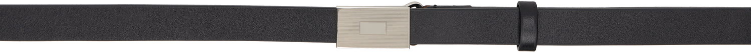 Vyöt AURALEE Auralee Slide Buckle Belt Musta | A25SB04RP-W, 0