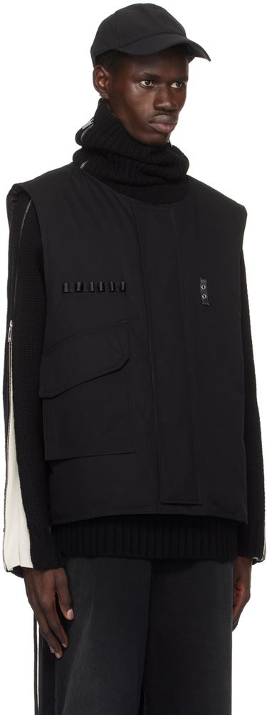 Parka Helmut Lang Helmut Lang Arctic Double Puffer Down Jacket & Vest Musta | O07HM402, 3
