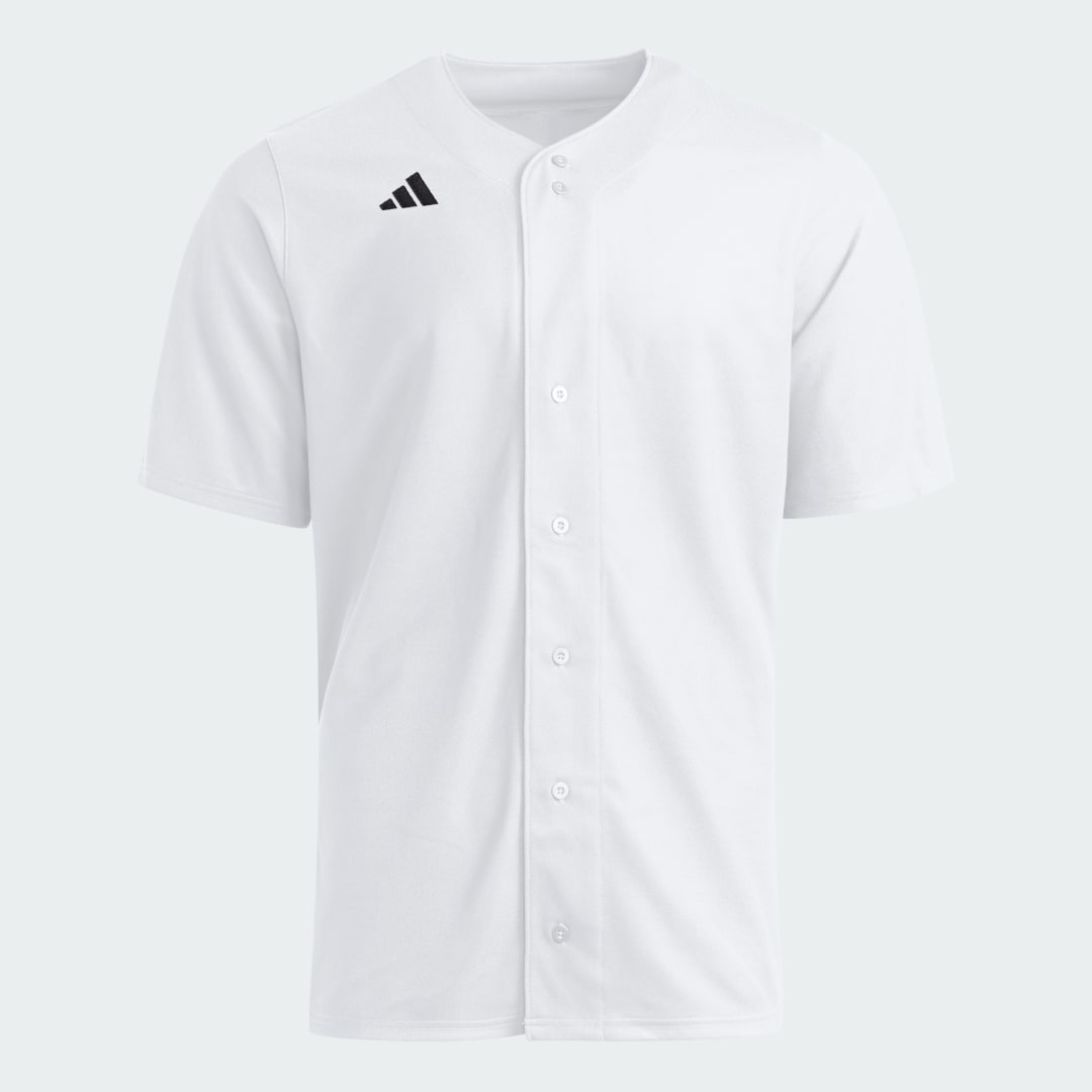 Jersey adidas Performance Impact Button-Up Baseball Jersey Valkoinen | JI8274, 0