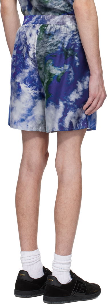 Shortsit Balmain Balmain Earth Print Shorts Monivärinen | EH0PA145SE89, 2