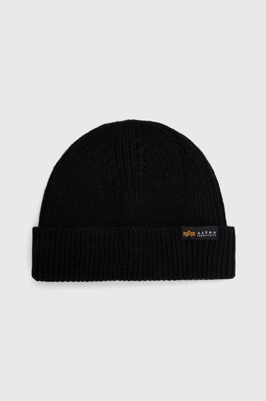 Pipo Alpha Industries Dockers Beanie Musta | 138905.03, 0