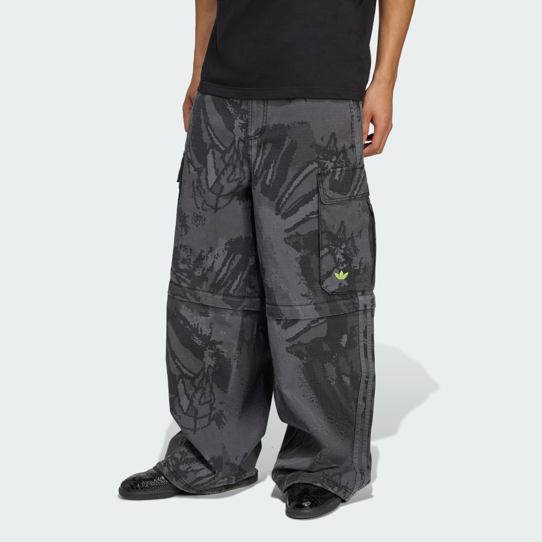 Cargo housut adidas Performance Detachable Cargo Pants Harmaa | KD2253, 0