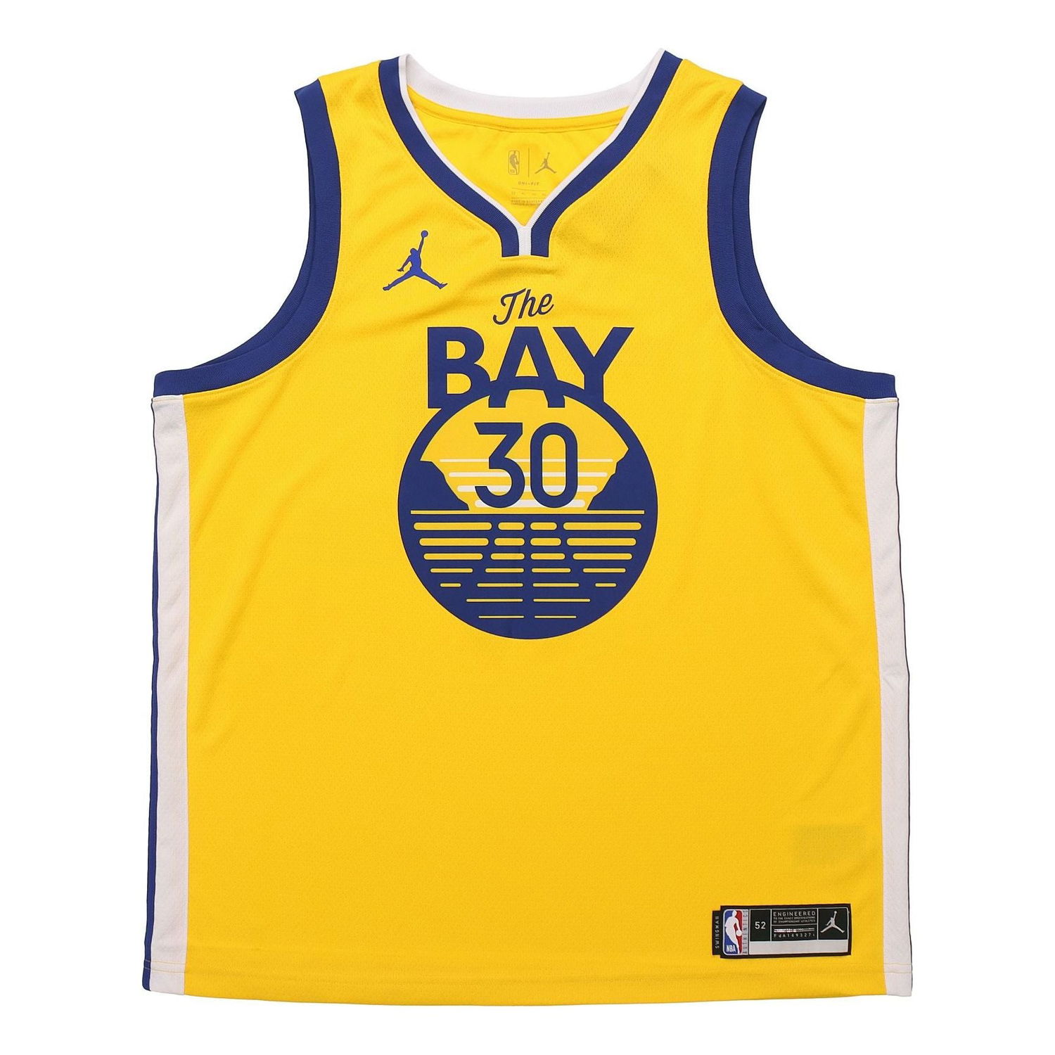 Jersey Jordan Jordan NBA Stephen Curry Warriors Statement Edition 2020 Swingman Jersey Keltainen | CV9477-729, 0