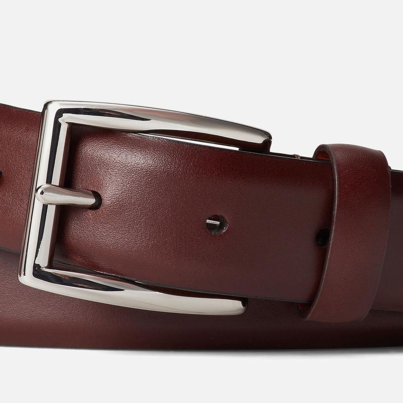 Vyöt Polo by Ralph Lauren Polo Ralph Lauren Harness Leather Belt Size 34 Ruskea | 405913730001