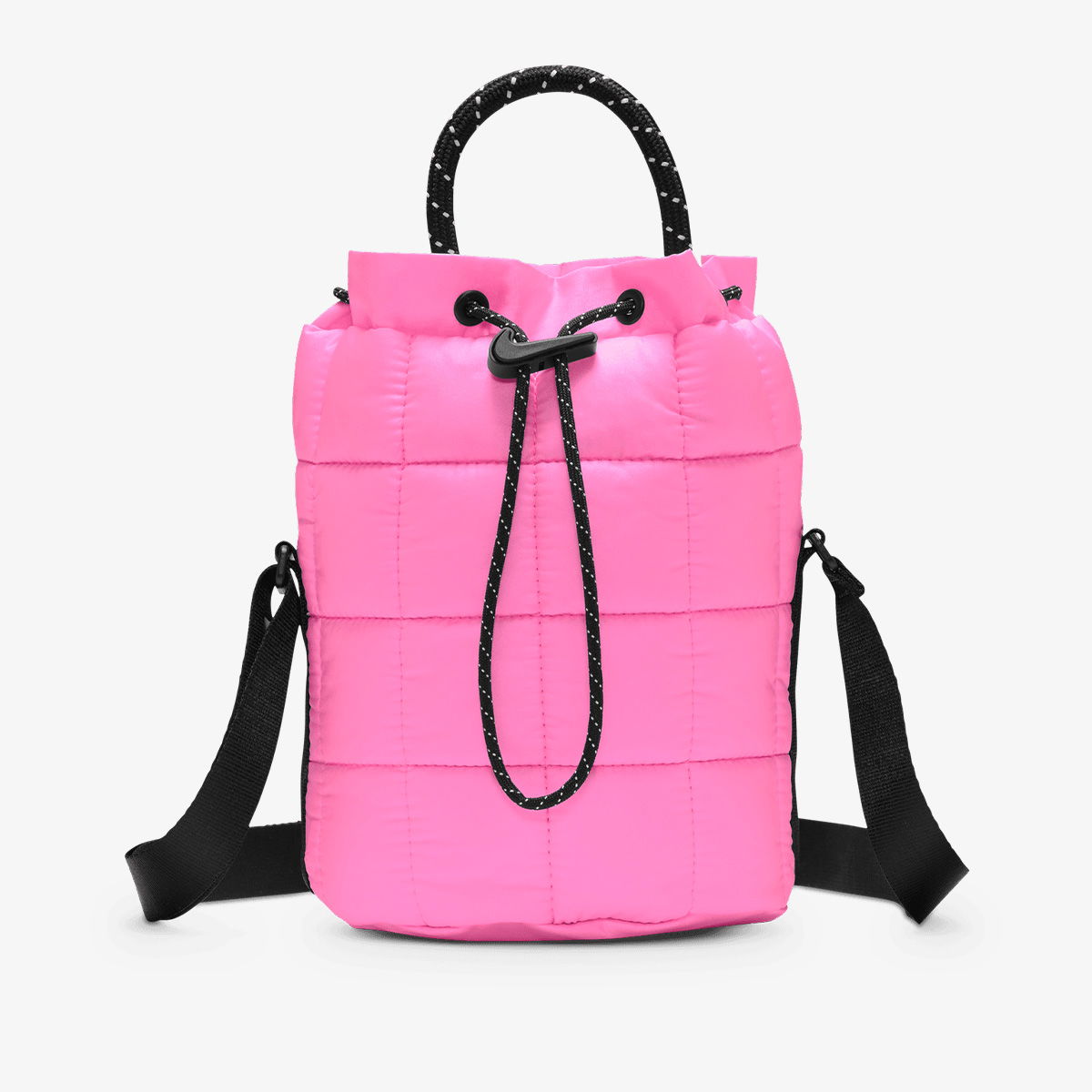 Kangaskassi Nike NSW PUFFLE TINY TOTE Vaaleanpunainen | HQ6709-606, 0