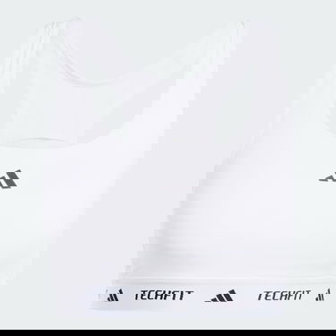 Rintaliivit adidas Performance TECHFIT Medium Support Elastic Sports Bra Valkoinen | JG3961, 3