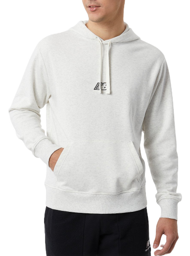 Huppari New Balance Hoodie Essentials Valkoinen | mt23511-sah