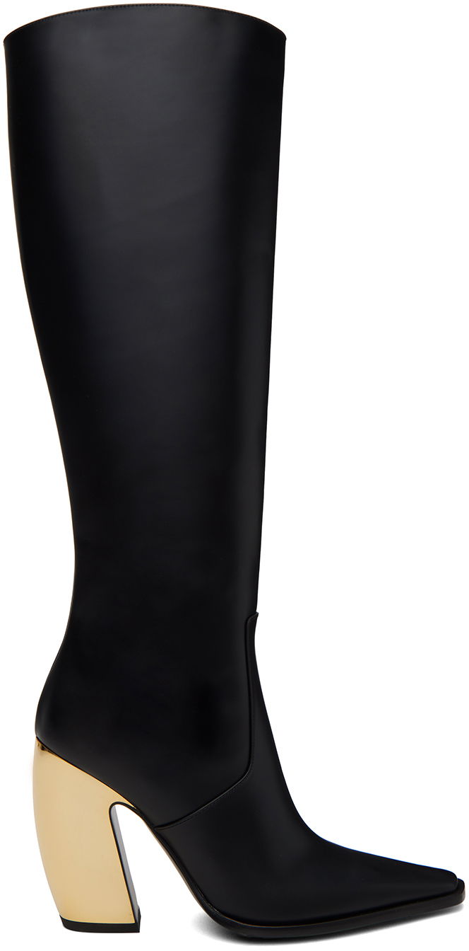 Vaatteet Bottega Veneta Bottega Veneta Tex Knee-High Boots Musta | 763838 V2VJ0