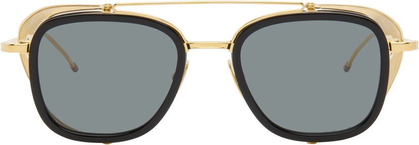 Aurinkolasit Thom Browne Thom Browne Square Sunglasses Musta | UES808A-G0003