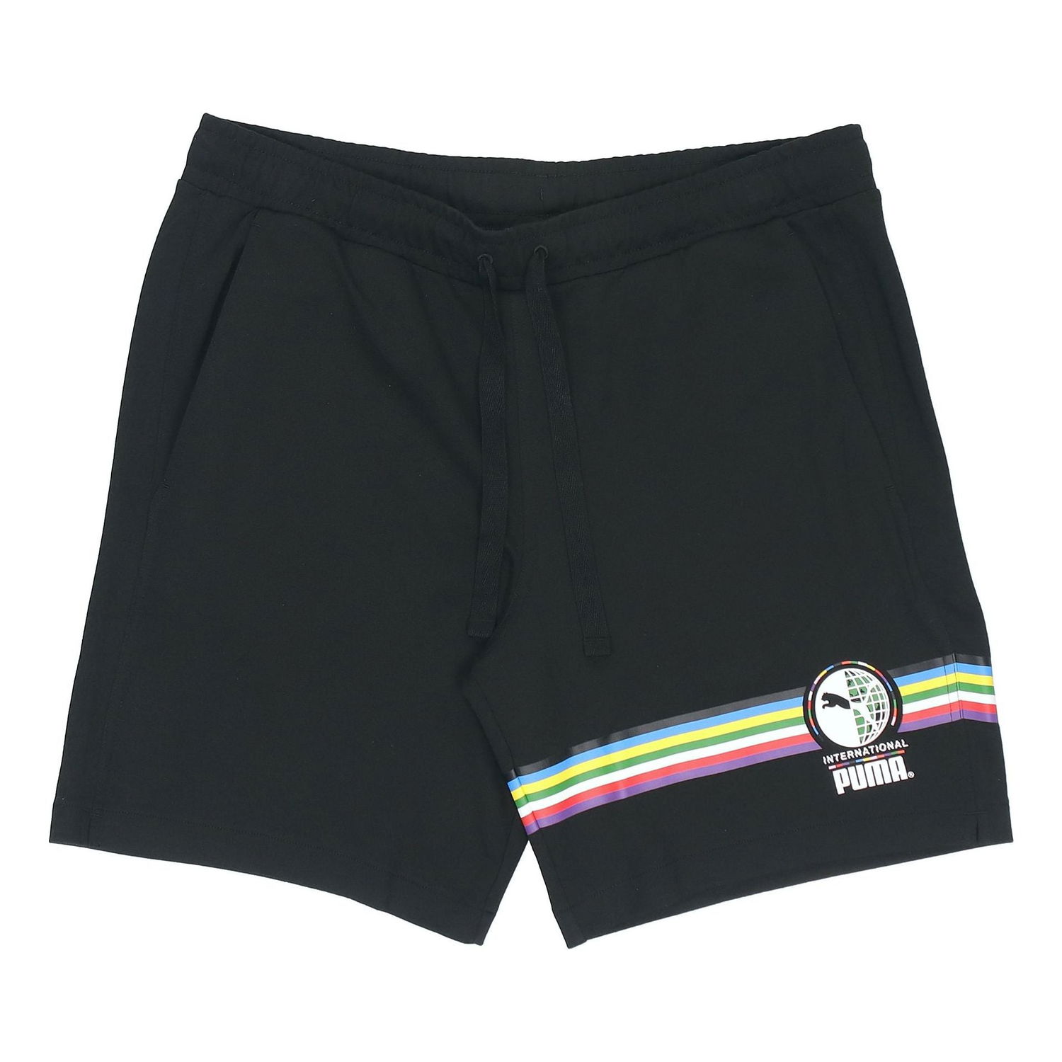 Shortsit Puma INTL Graphic Shorts Musta | 531308-01, 0