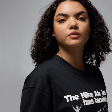 T-paita Jordan Jordan Graphic Print T-Shirt (Plus Size) Musta | HJ0136-010, 3