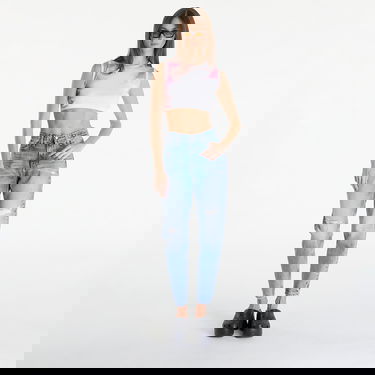 Tankkitoppi CALVIN KLEIN Cropped Tank Top White Valkoinen | J20J223163 0LA, 2