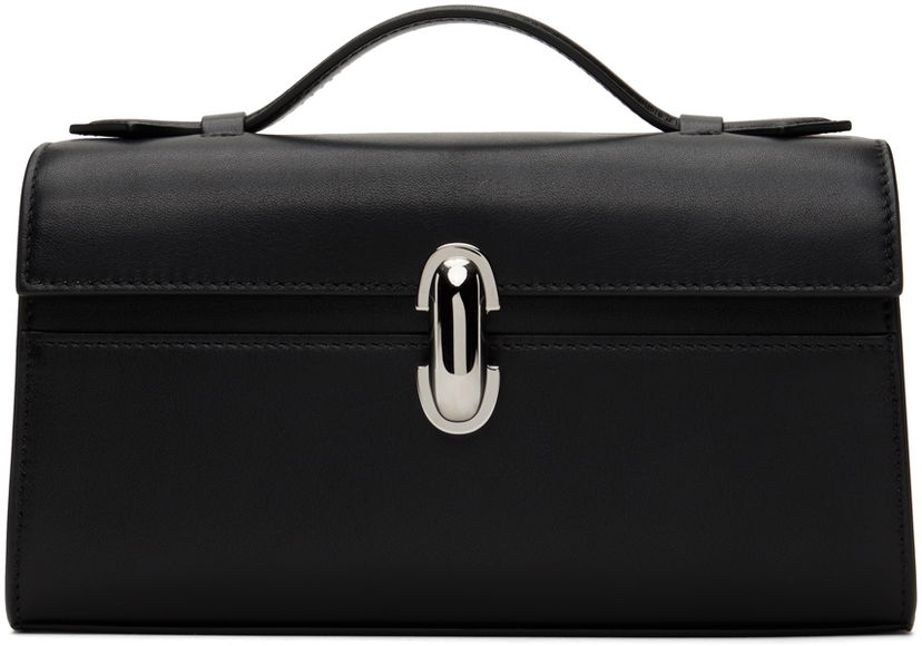Käsilaukku Savette Black Symmetry Pochette Bag Musta | H-005-01-01
