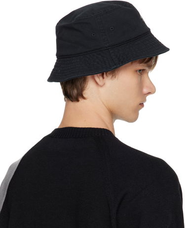 Hattu Yohji Yamamoto Y-3 KRUO Bucket Hat by Yohji Yamamoto Musta | JZ0917, 2