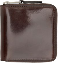 Lemaire Patina Zip Compact Bi-Fold Wallet
