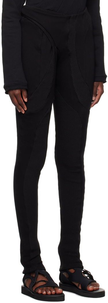 Leggingsit Ottolinger Ottolinger Deconstructed Leggings Musta | 1503601, 1