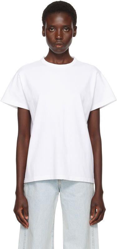 T-paita Khaite KHAITE Maeve T-Shirt Valkoinen | 2386197, 0