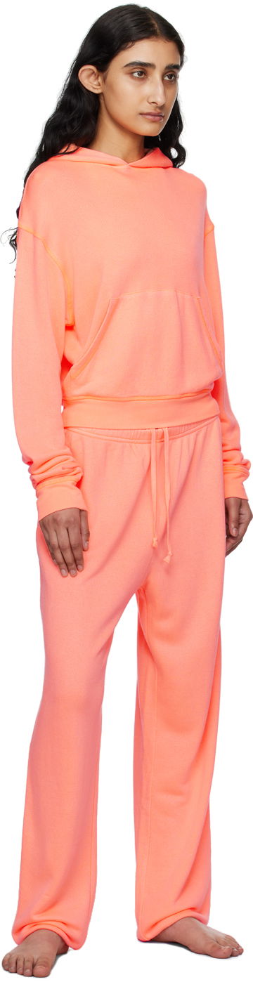 Huppari SKIMS SKIMS Modal French Terry Classic Hoodie Oranssi | TP-PLO-5539W, 3