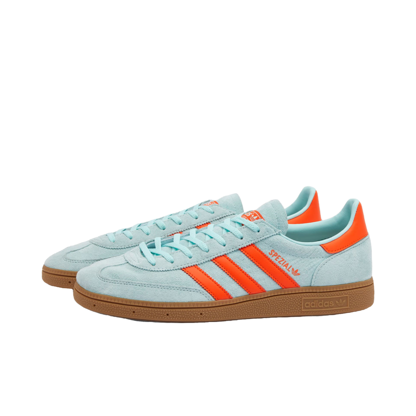 Tennarit ja kengät adidas Originals Adidas Handball Spezial Sneakers in Semi Flash Aqua/Impact Orange/Gum, Turkoosi | IH5374