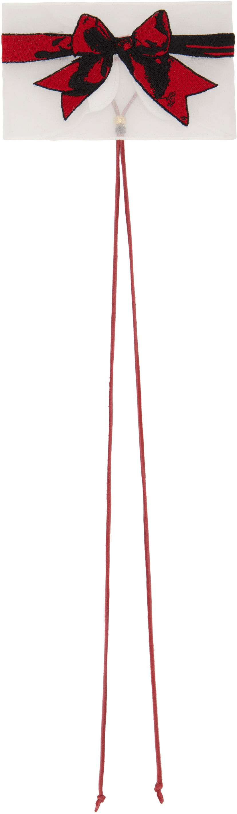 Vyöt UNDERCOVER Undercover Ribbon Tie Choker Punainen | UC1E1N01-2