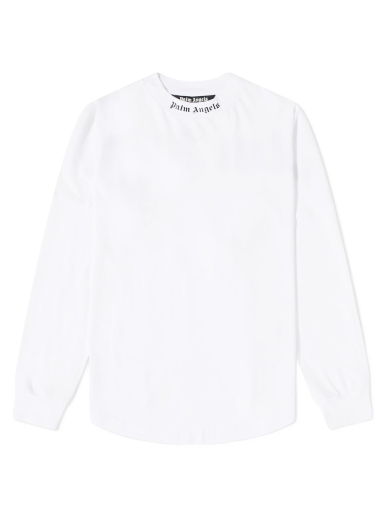 T-paita Palm Angels Logo Mock Neck T-shirt Valkoinen | PMAB001C99JER0010110