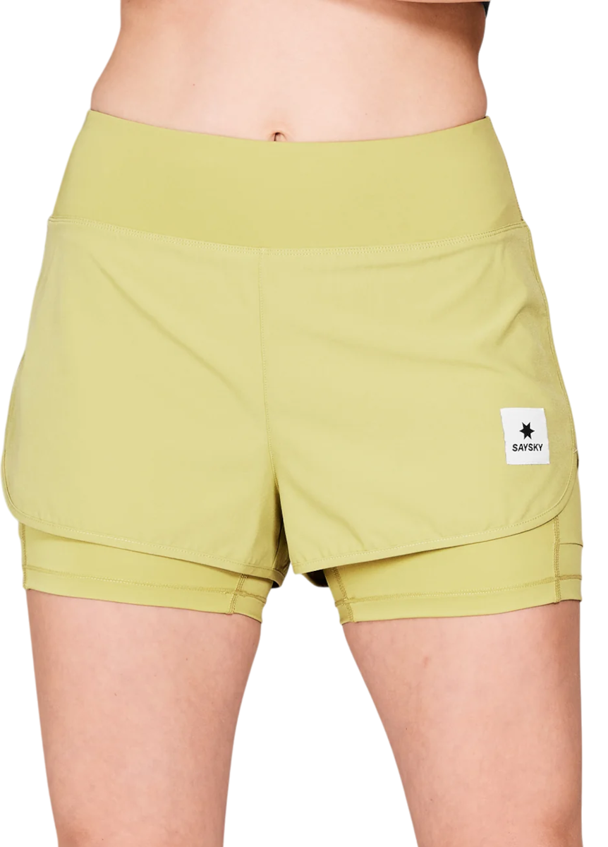 Shortsit Saysky Saysky 2 in 1 Pace 3" Shorts Vihreä | nwrsh23c312, 0