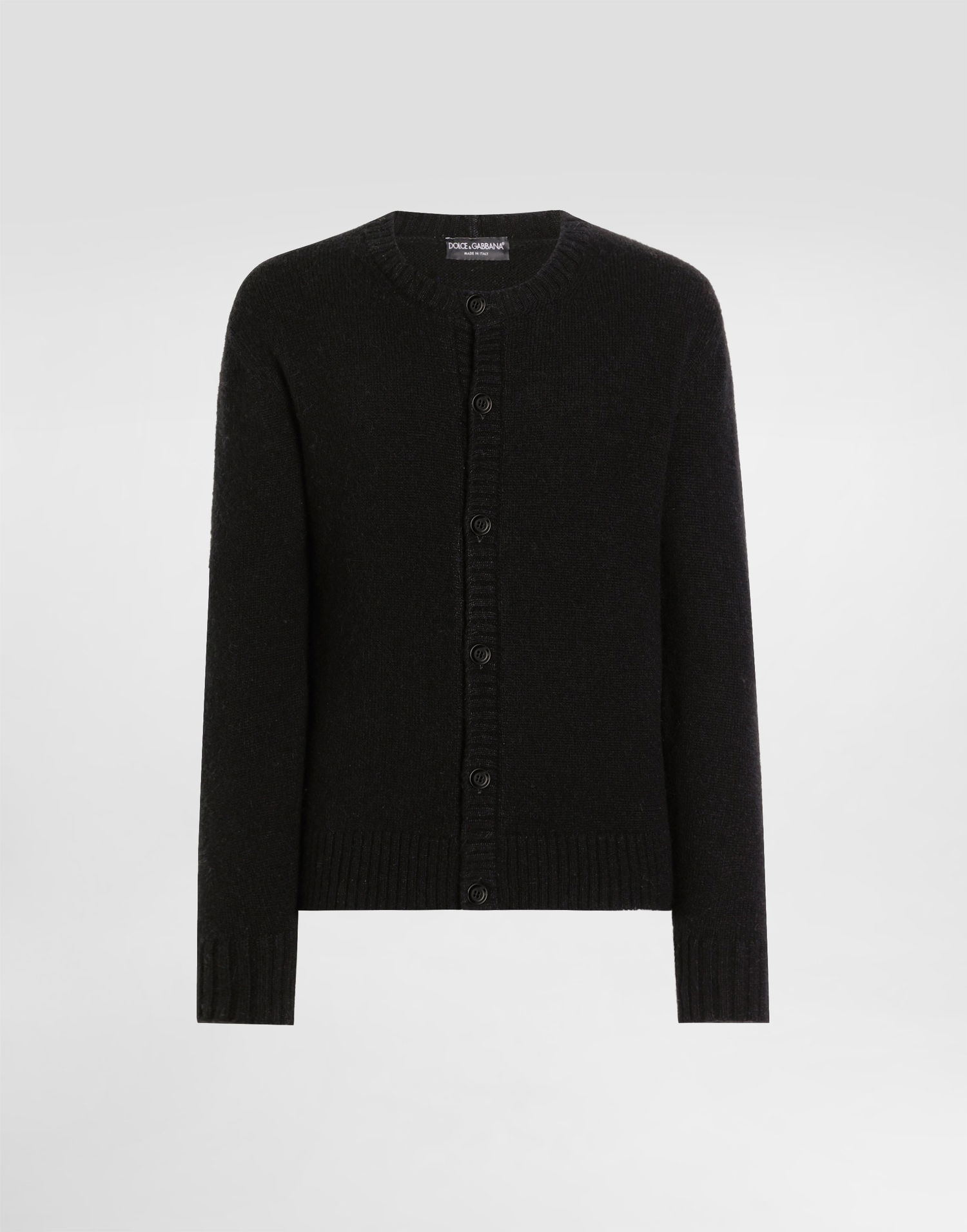 Villapaita Dolce & Gabbana Dolce & Gabbana Wool Blend Button Cardigan Musta | GXV59TJFMILN0021, 0