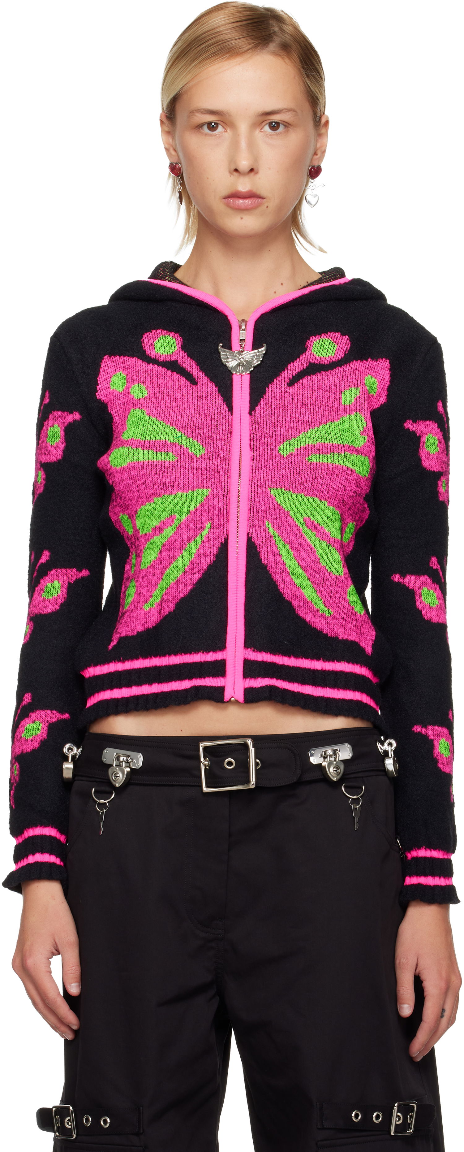 Huppari Chopova Lowena Chopova Lowena Butterfly Hoodie Monivärinen | 5258, 0