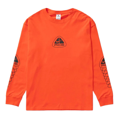 T-paita Nike ACG ACG Long Sleeve T-Shirt Oranssi | DX9455-633
