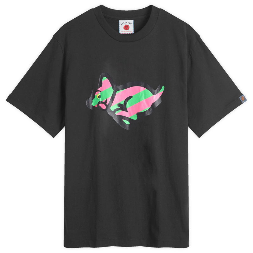 T-paita BBC IceCream Running Puppy Graphic Tee Musta | IC24459-BLK