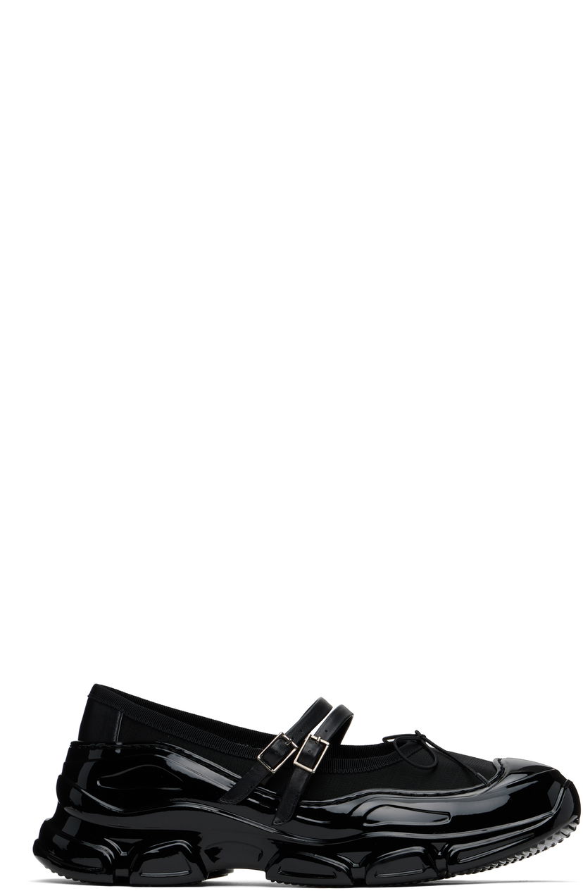 Vaatteet Simone Rocha Simone Rocha Mesh Tracker Ballerinas Musta | HT20-M 0804