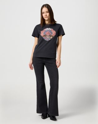 T-paita Wrangler Wrangler Graphic Tee Musta | 112362563:XXL, 1