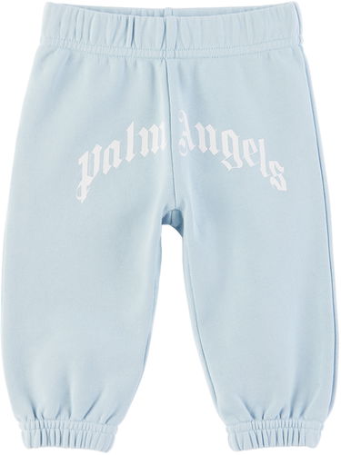Verryttelyhousut Palm Angels Palm Angels Printed Lounge Pants Sininen | PGXD002S24FLE0013801, 0